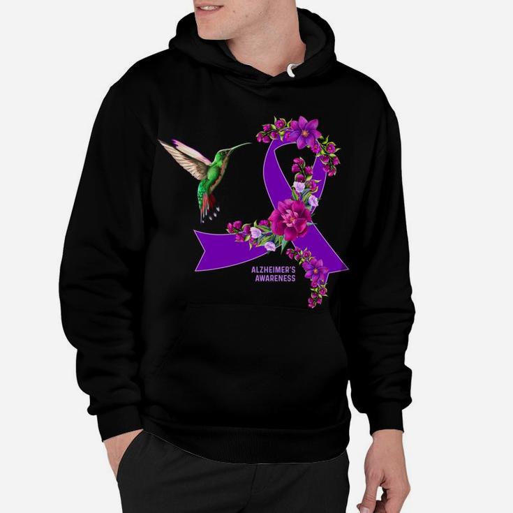 Purple Alzheimer's Awareness Sweatshirt Hoodie