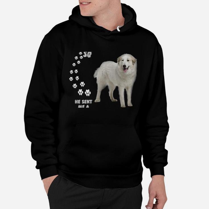 Pyrenean Mountain Dog Mom Dad Costume, Cute Great Pyrenees Hoodie