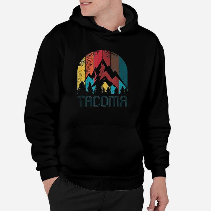 Retro City Of Tacoma For Men Women And Kids Hoodie