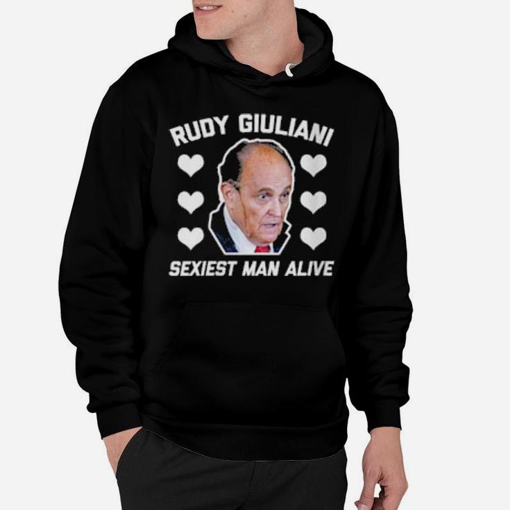 Rudy Giuliani Man Alive Political Hoodie