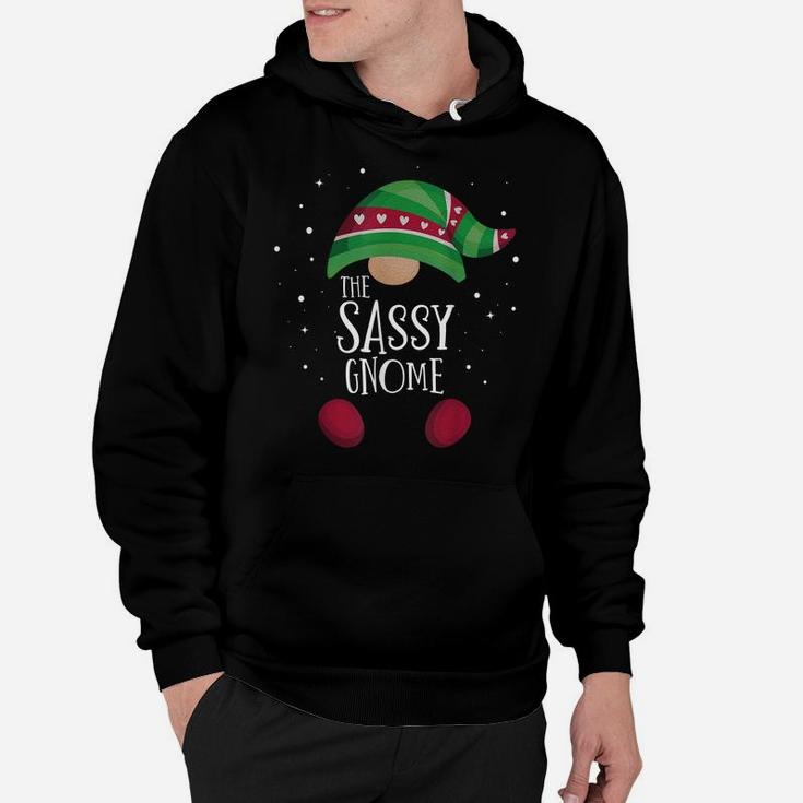 Sassy Gnome Matching Christmas Pjs Family Pajamas Hoodie