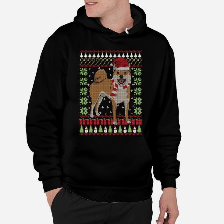Shiba Inu Ugly Christmas Funny Holiday Dog Lover Xmas Gift Sweatshirt Hoodie