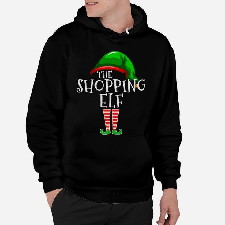 Shopping Elf Group Matching Family Christmas Gift Shopper Hoodie