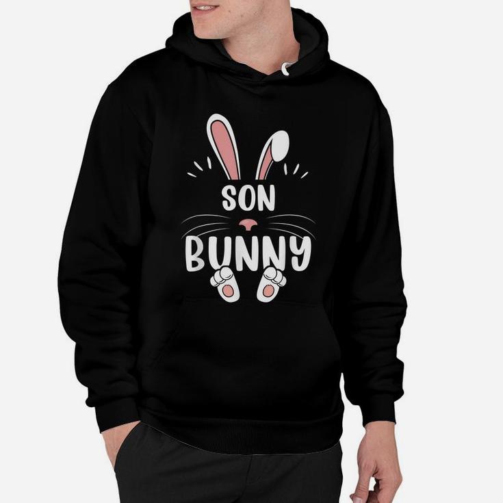 Son Bunny Funny Matching Easter Bunny Egg Hunting Hoodie