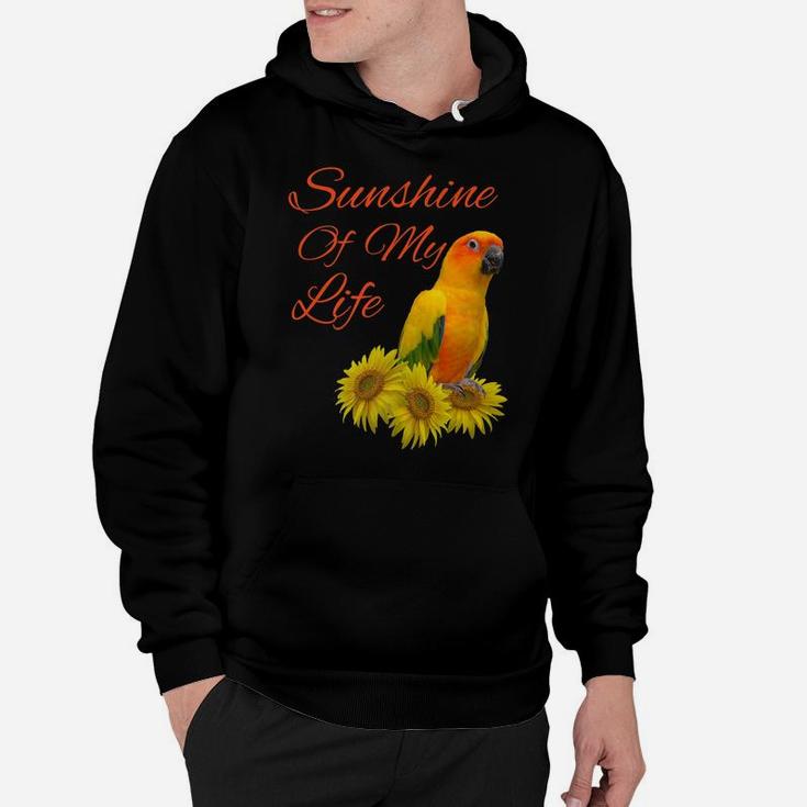 Sun Conure Parrot Sunshine Sunflower Premium T-Shirt Hoodie