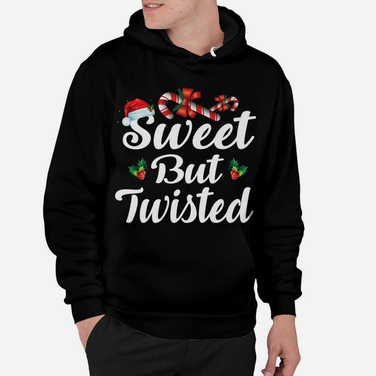 Sweet But Twisted Christmas Candy Canes Tee Xmas Holidays Gi Hoodie