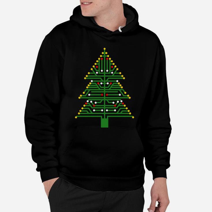 Tachy Electric Tree Funny Engineer Christmas Gift Hoodie