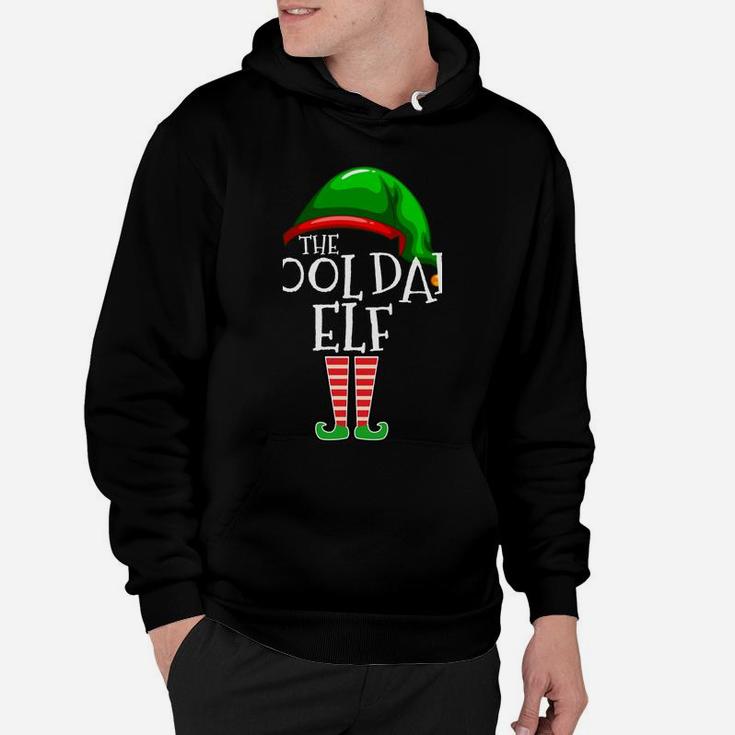 The Cool Dad Elf Family Matching Group Christmas Gift Daddy Hoodie
