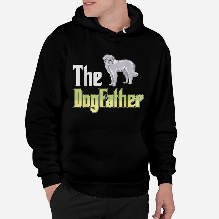 The Dogfather Great Pyrenees Funny Dog Owner Father’ Day Hoodie