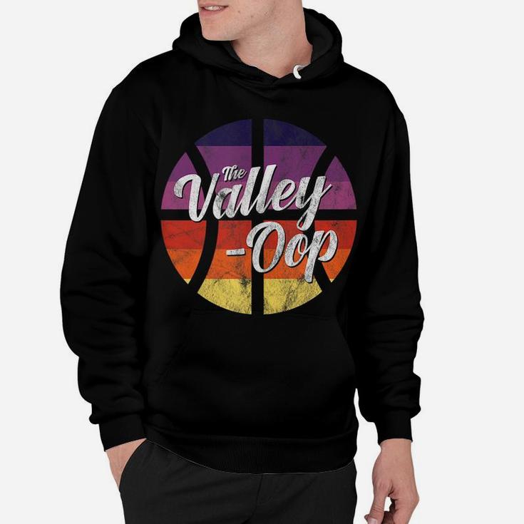 The Valley Oop Phoenix Basketball Retro Sunset Basketball Hoodie