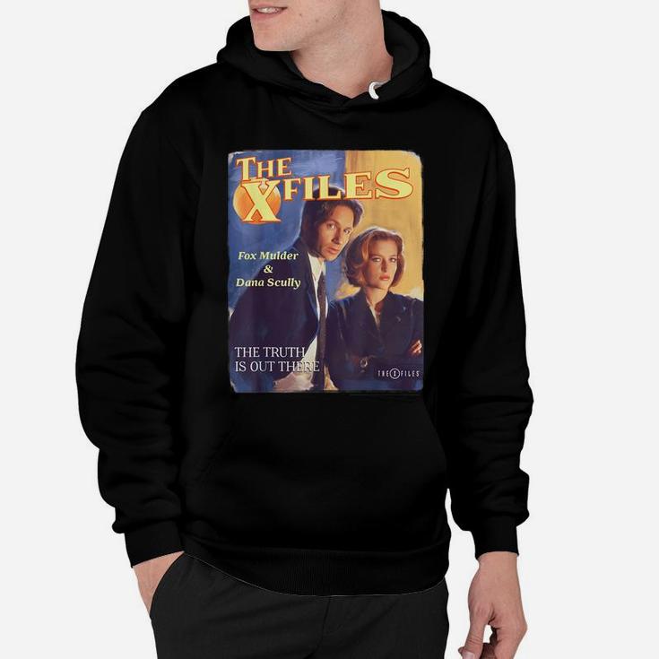 The X-Files The Truth Is Out There Retro Poster Hoodie
