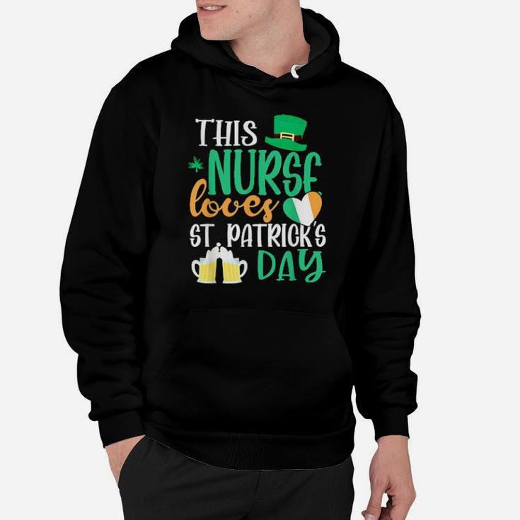 This Nurse Loves St Patricks Day Irish Hoodie