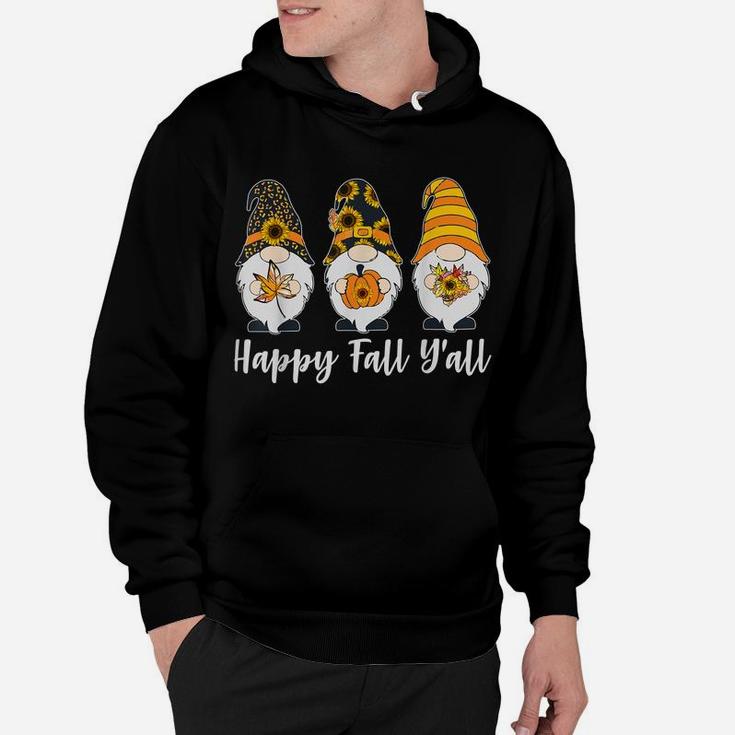 Tu Happy Fall Y'all Gnome Pumpkin Thanksgiving Costume Hoodie