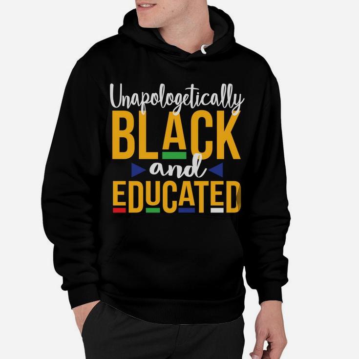 Unapologetically Black Educated Dop E Melanin Christmas Gift Hoodie