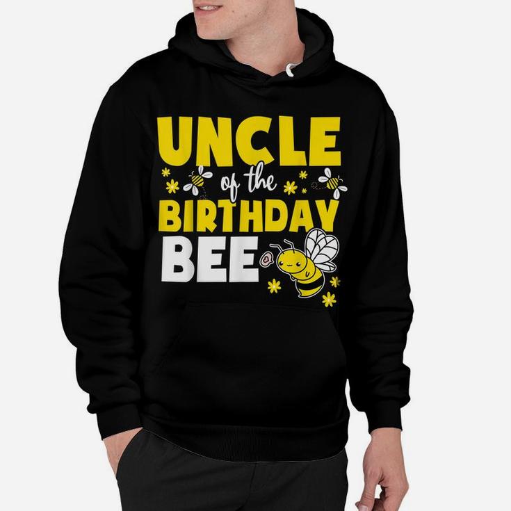 Uncle Of The Bee Day Girl Party Matching Birthday Hoodie