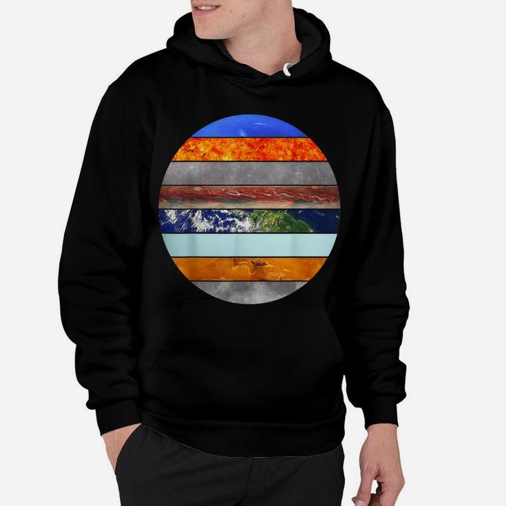 Universe All Planets Solar System Cosmology Astronomy Gift Hoodie