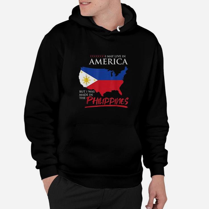 Usa American Filipino Pinoy Roots Philippines Hoodie