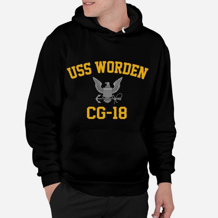Uss Worden Cg-18 Hoodie
