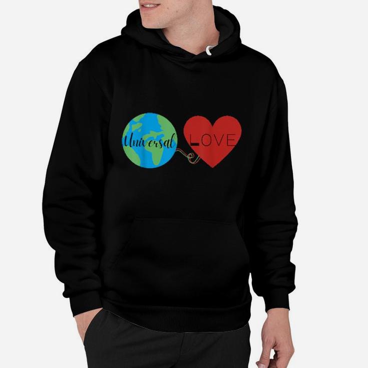 Valentines Day Love Is Universal Diverse February Hoodie