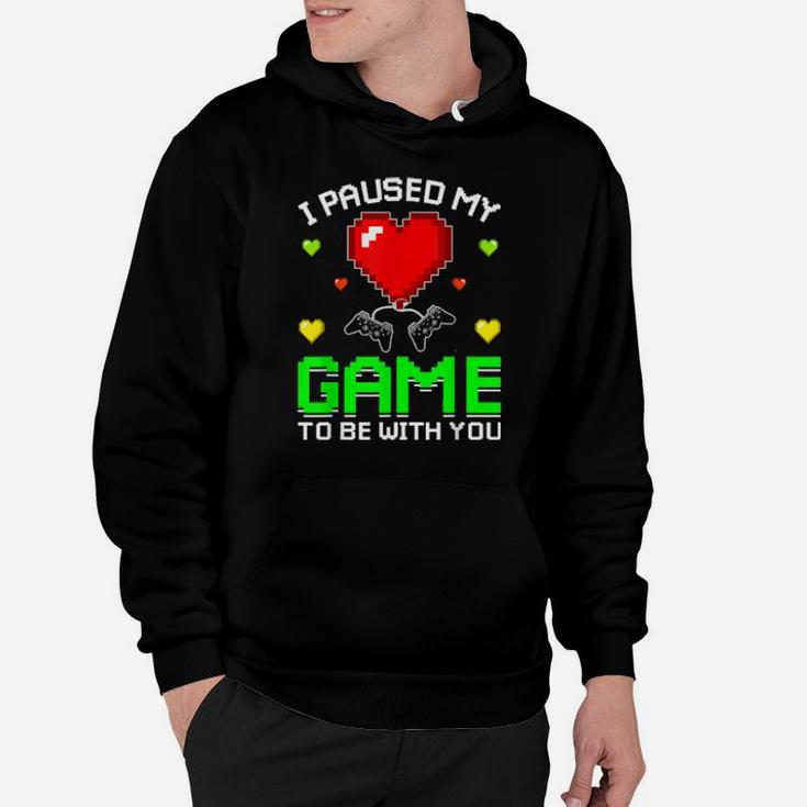 Video Gamer Heart Controller Valentine's Day Kid Boys Gaming Hoodie
