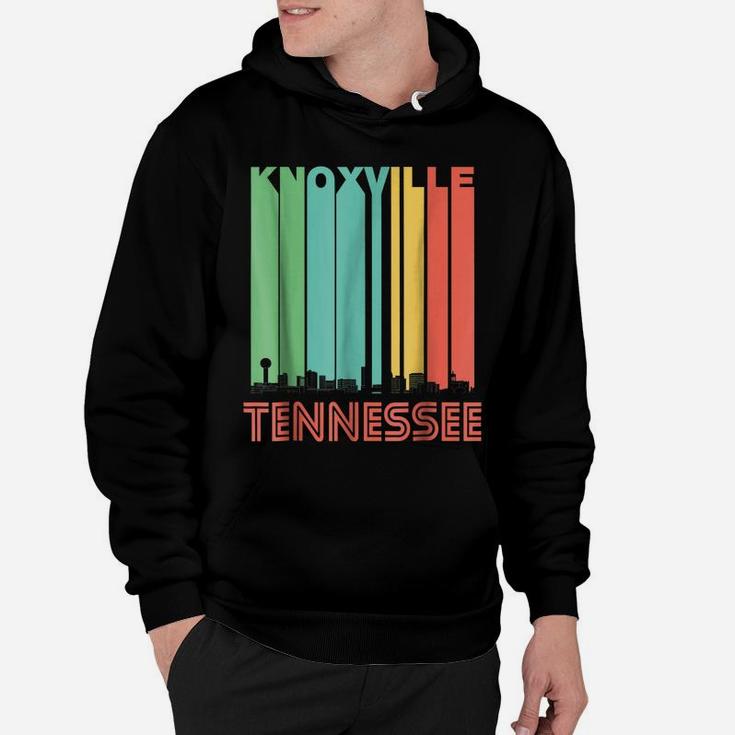 Vintage 1970'S Style Knoxville Tennessee Skyline Hoodie