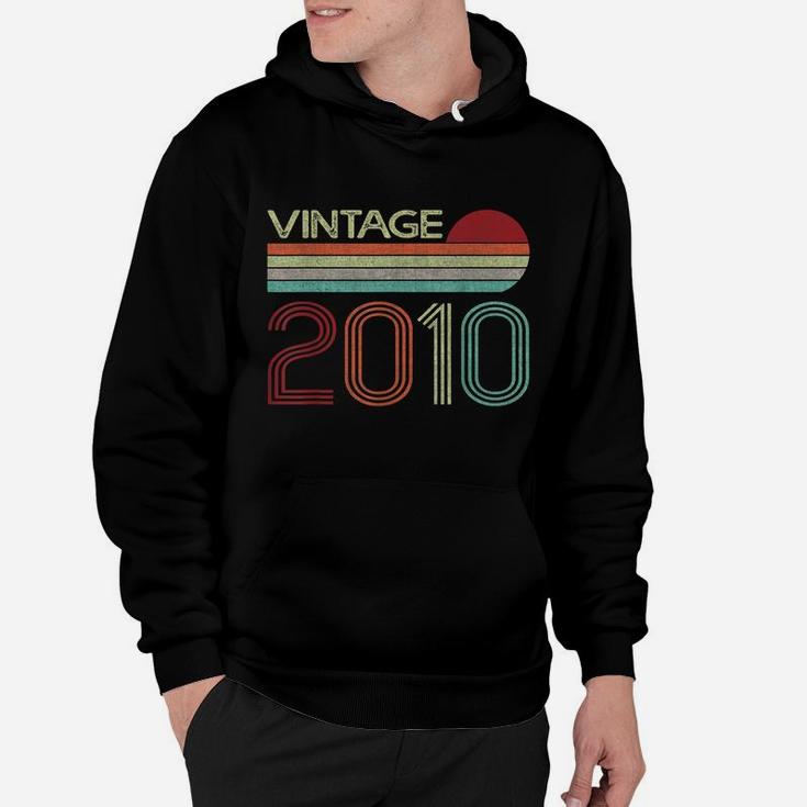 Vintage 2010 Funny 12 Years Old Boys And Girls 12Th Birthday Hoodie