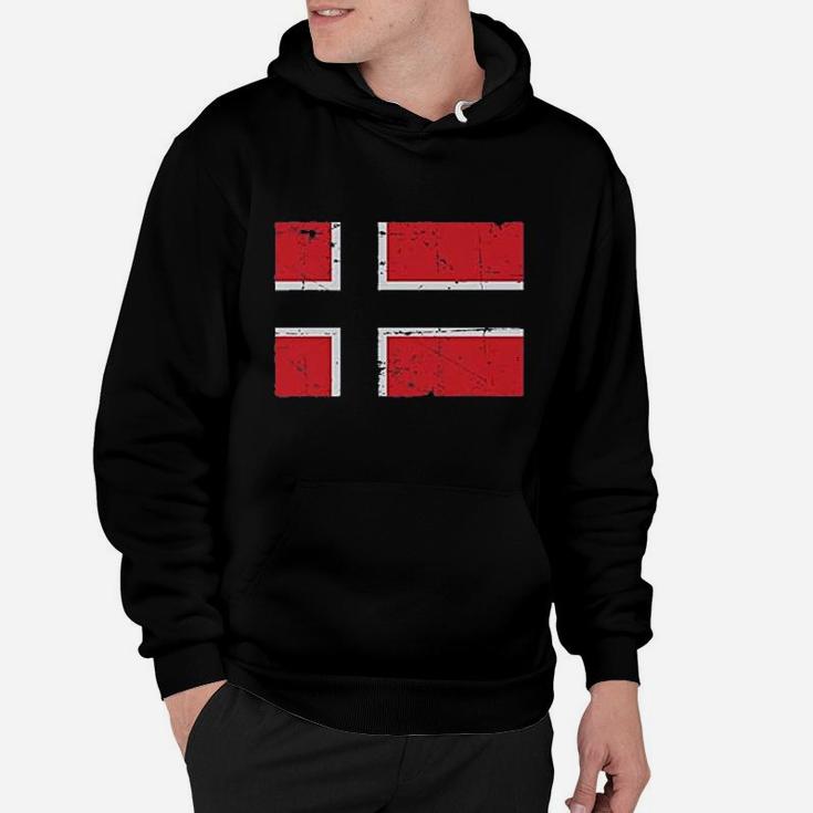 Vintage Norway Flag Retro Style Norwegian Women Football Jersey Hoodie