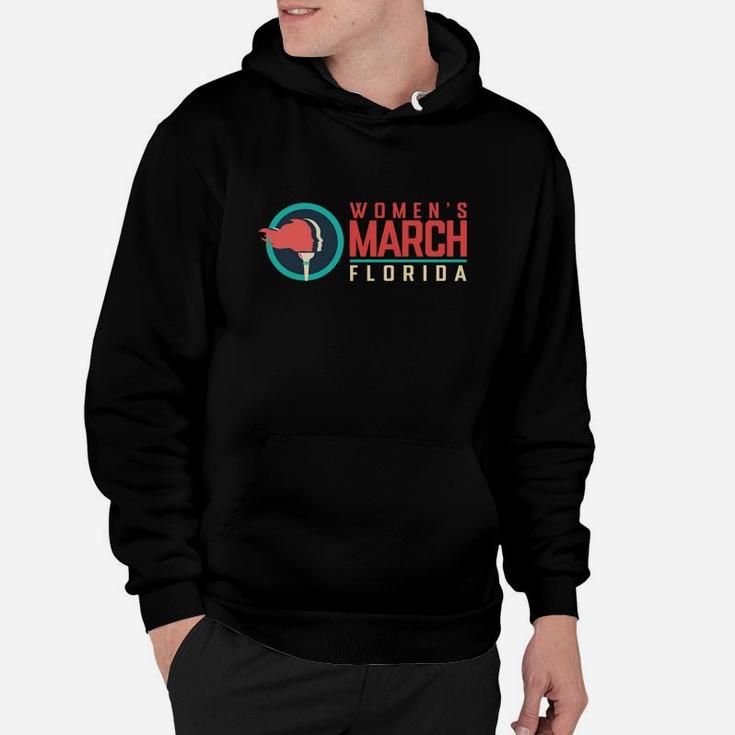 Women March Florida January 2022 Funny Gifts For Friends Hoodie