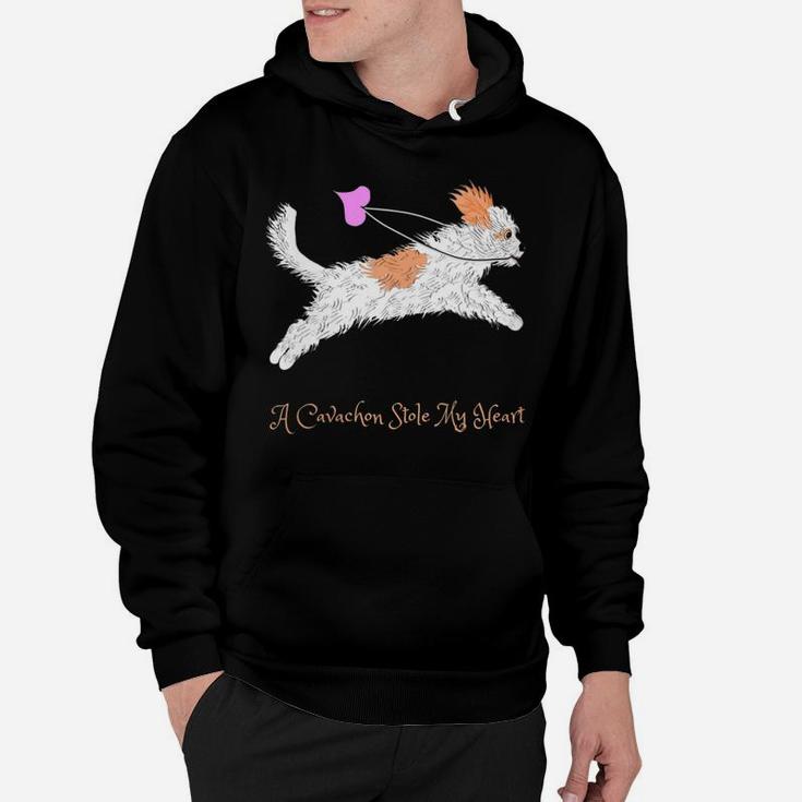 Womens Cavachon Dog Owner Themed Gift Mum Dad Child Gifts Hoodie