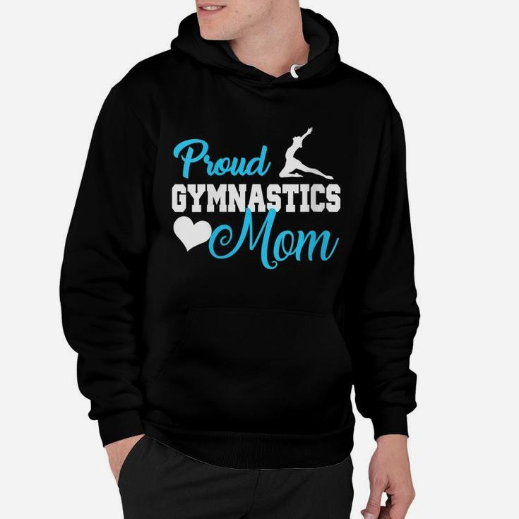 Womens Gymnast Mother Mama Parents Gift Proud Gymnastics Mom Tshirt Hoodie