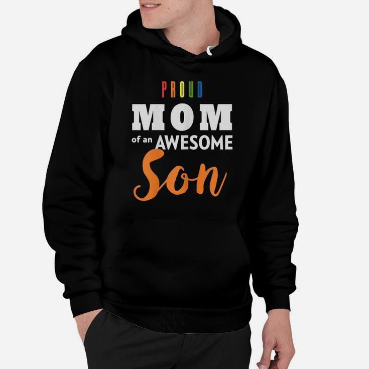 Womens Proud Mom Mothers Day Shirt, Gay Pride Lgbt Hoodie
