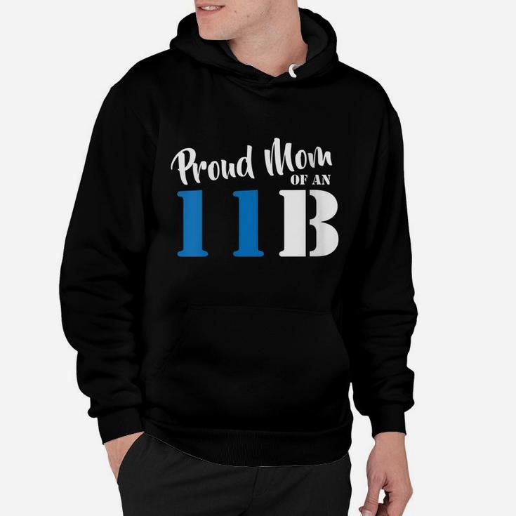 Womens Proud Mom Of An 11B Army Infantry Soldier Hoodie