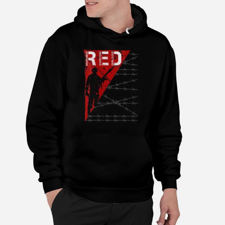 Womens Red Friday Military Shirts Support Army Navy Soldiers Hoodie