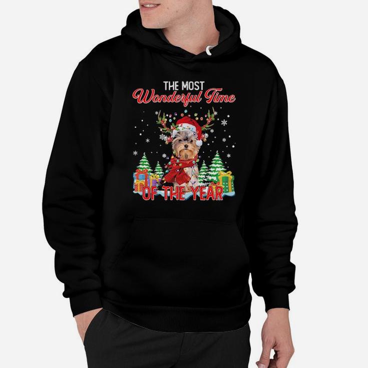 Yorkshire Santa The Most Wonderful Time Of The Year Hoodie
