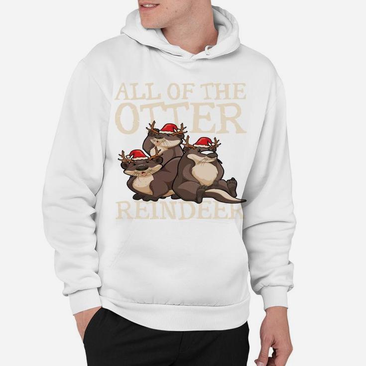 Adorable All Of The Other Reindeer Animal Lovers Christmas Hoodie