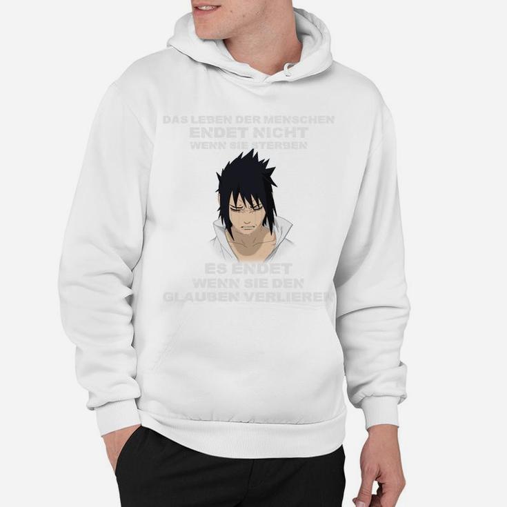 Anime-Charakter Motivationszitat Hoodie für Fans