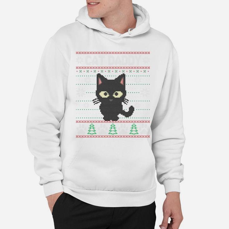 Cat Daddy Ugly Christmas Sweater Pajama Matching Xmas Gift Sweatshirt Hoodie
