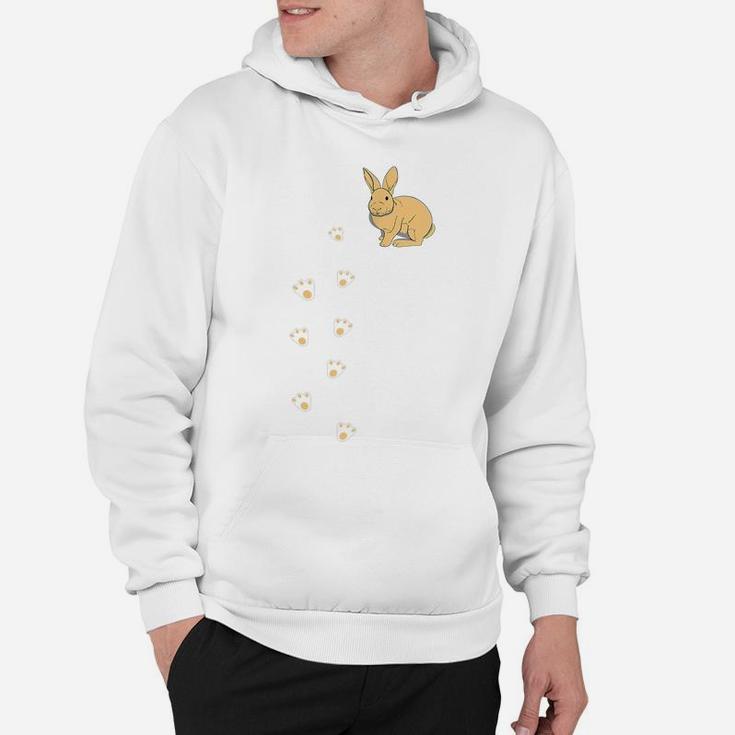 Cute Bunny Rabbit Pocket Easter Day Hoodie