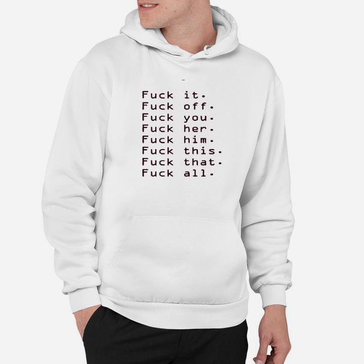 Everything Rude Party Hoodie