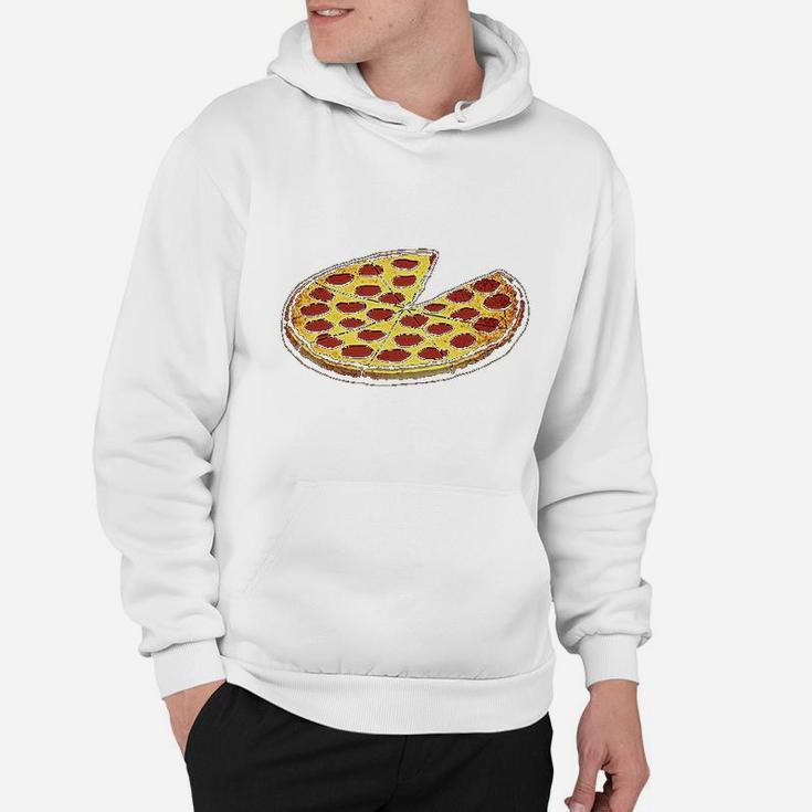 Funny Dads Pizza Pie And Slice Dad Hoodie