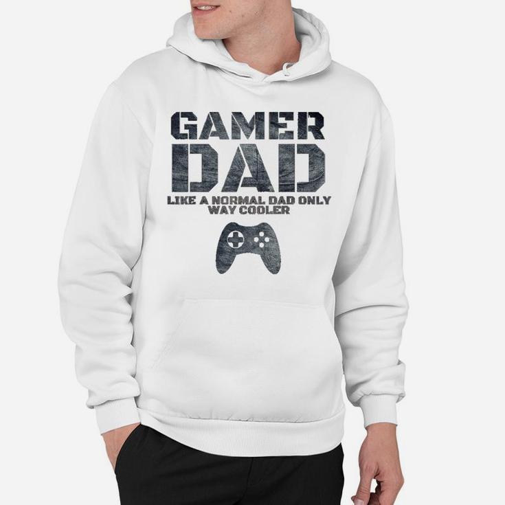 Funny Father Dad Daddy Husband Gift Tshirt Gamer Dad Hoodie