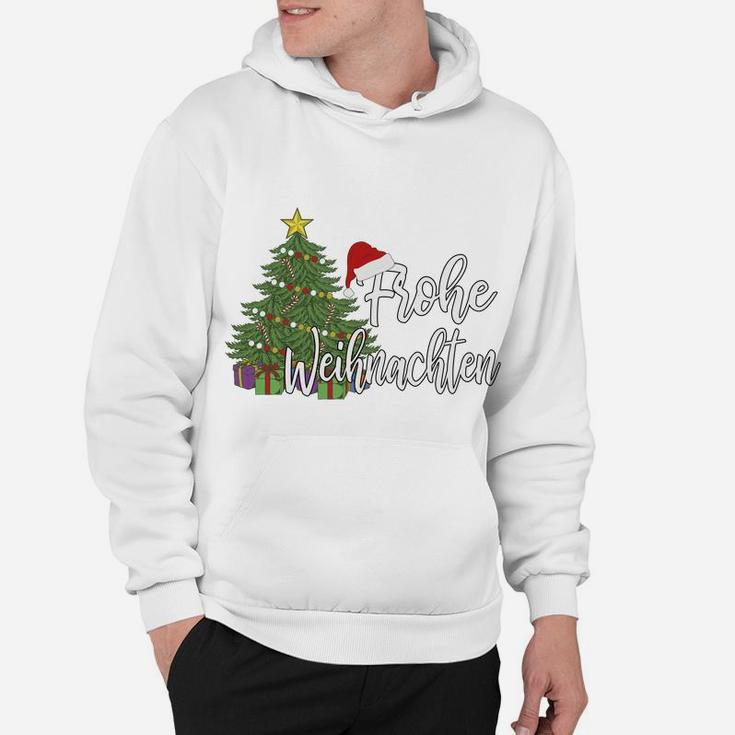 German Matching Present Merry Christmas Frohe Weihnachten Sweatshirt Hoodie