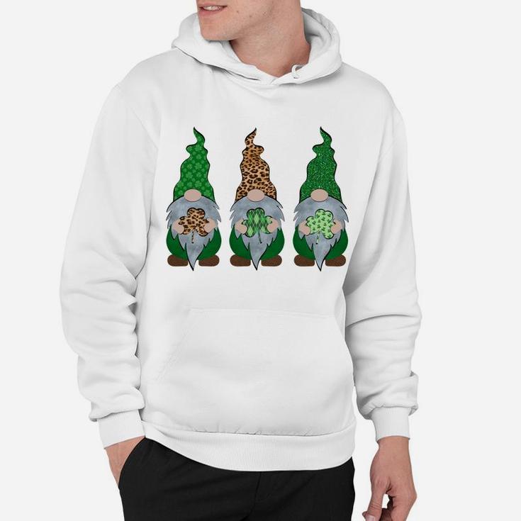 Gnome T Shirt Shamrock Lucky Womens St Patricks Day Hoodie