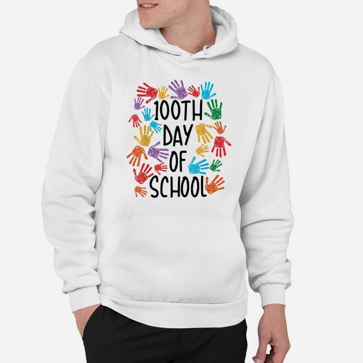 Happy 100Th Day Of School Shirt | Preschool Teachers Gift Hoodie
