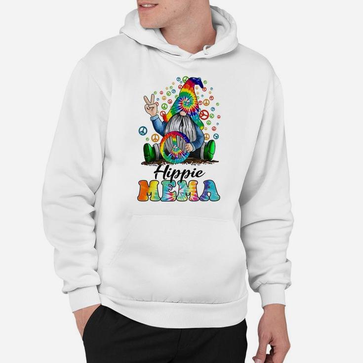 Hippie Mema Gnome Colorful Gnome Mother's Day Gift Hoodie