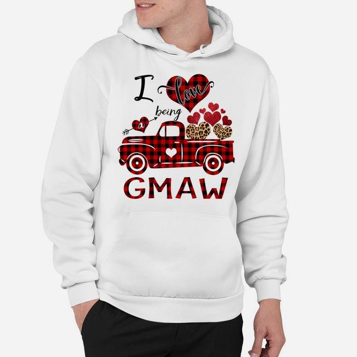 I Love Being A Gmaw Christmas Car - Grandma Gift Sweatshirt Hoodie