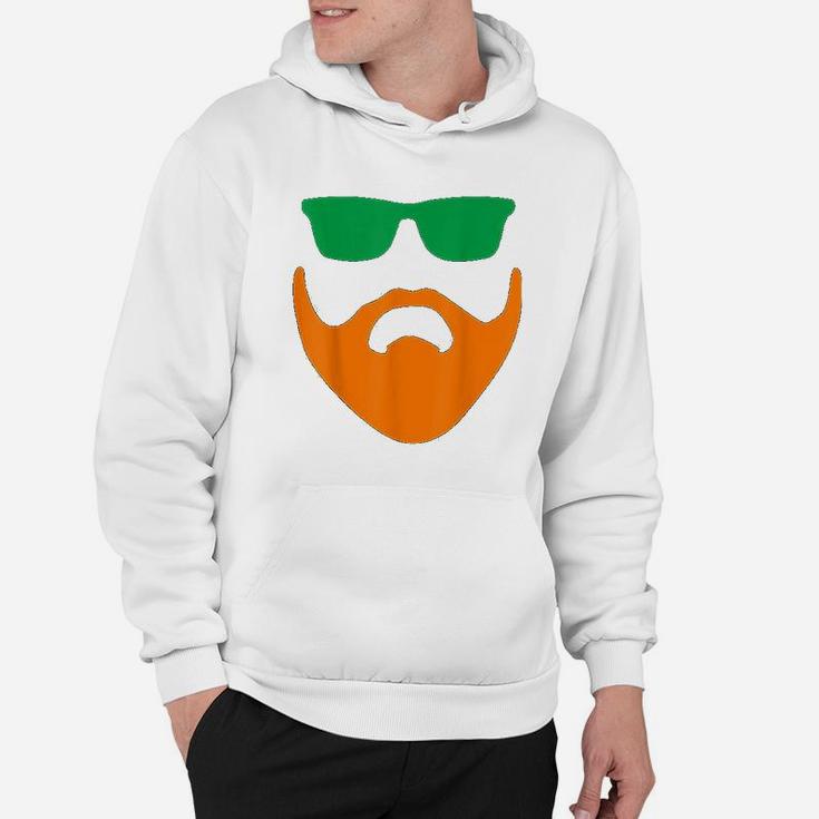Irish Beard Ireland St Pattys Ginger Hoodie