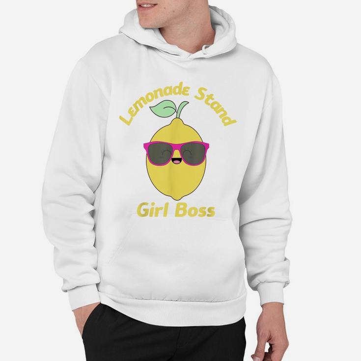Lemonade Stand Girl Boss Pink Lemonade Crew Summer Fruit Hoodie