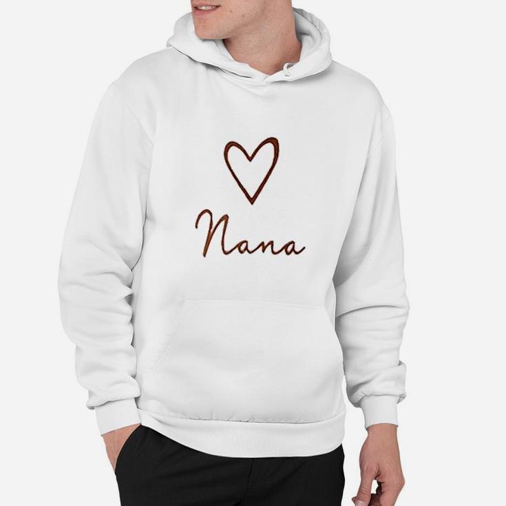 Love Nana Heart Hoodie