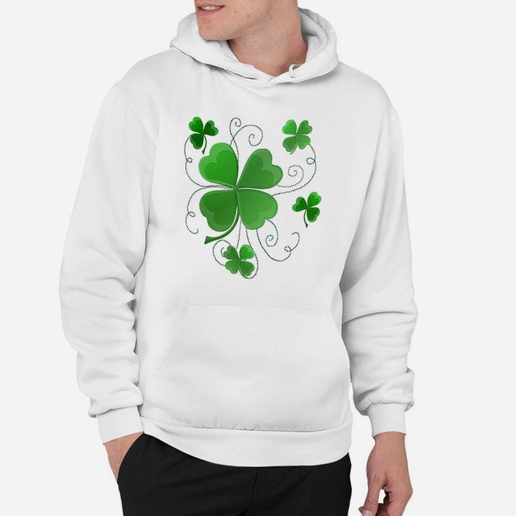 Lucky Shamrocks Just In Time For St Patrick's Day Hoodie